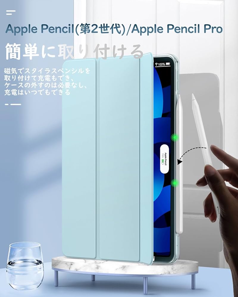バッテリー新品　第7世代iPad SIMフリー＋ペンセット ケース付 バッテリー新品 第7世代iPad SIMフリー＋ペンセット ケース付